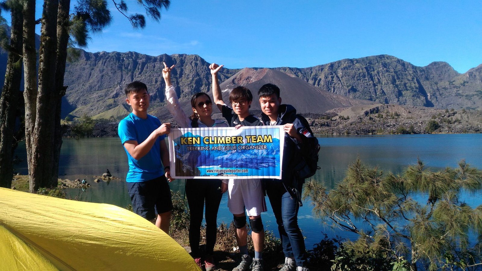 Mount rinjani hiking